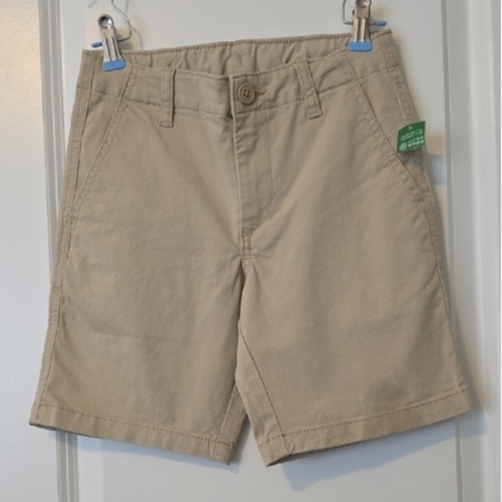 Gap Kids Khaki Shorts Size 8 NWT